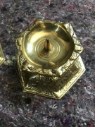 Świeczniki mosiężne