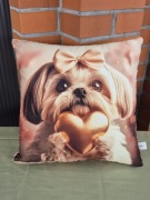 Poduszka pies piesek shih tzu 40x40 cm urodziny prezent 