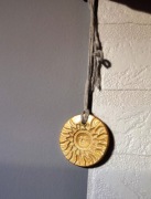Wisiorek,naszyjnik z motywem słońca 
