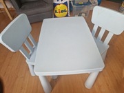 Stolik dzieciecy ikea mammut 76,5 x 54,5 x