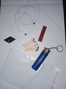 Brelok łuska 12/70 szels od strzelby shotgun survival