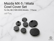 Zestaw Zaślepek Podszybia Mazda MX-5 Miata NA NB NBFL 89-05 - 7 szt.