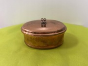 Szkatulka pudelko z miedzi