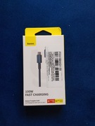 Kabel baseus szybkie ładowanie 100W typu C