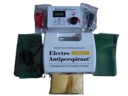 ELECTRO ANTYPERSPIRANT NA TWARZ GŁOWĘ BRZUCH PACHY RĘCE NOGI JONOFOREZA 