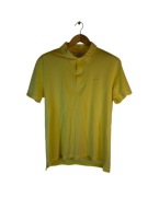 Koszulka polo Lacoste żółte z logiem XL