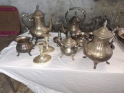 zestaw mam posrebrzane SILVERPLATE 