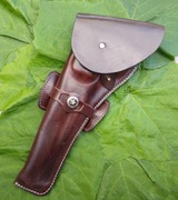 Kabura skórzana Remington / Colt 7,5-8" brązowa LEWA 