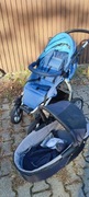 Wózek X Lander 2w1 gondola spacerówka torba śpiwór folia przeciwdeszczowa