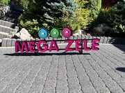 cukiernia kawiarnia sprzedam regały na mega żele + napis podświetlany