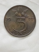 023 Holandia 5 centów, 1977