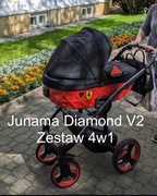 Wózek Junama 4w1 Diamond S-Line v2 01 i baza