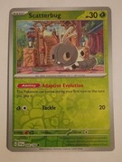 REVERSE HOLO Scatterbug 008/198 Karta POKEMON TCG Destined Rivals