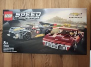LEGO 76903 Speed Champions - Chevrolet Corvette C8.R i 1968 Chevrolet