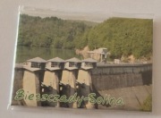 Magnes na lodówkę Bieszczady Solina Polańczyk Ustrzyki Tarnica(2K).