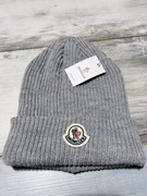 Czapka moncler szara