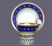 Filiżanka Biedermeier 1820-50 Vieux Paris