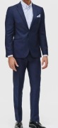 Granatowy garnitur męski PAWO