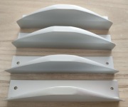 Uchwyty meblowe krawędziowe x 4 sztuki Nowe ! ! !