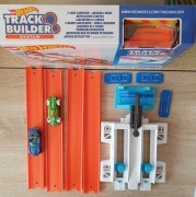 HOT WHEELS 2-Lane Lanucher + 2 auta