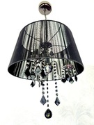 Żyrandol 3 punktowy czarny