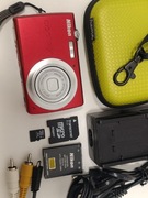 Aparat cyfrowy NIKON Coolpix S203 10mpx x3 vintage retro y2k CCD digicam