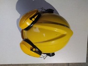 Kask ochronny ze słuchawkami 