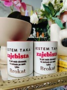 Kubek z napisem 