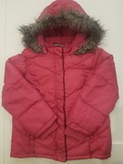 Kurtka -kaptur z futerkiem różowa 116/122 Champion