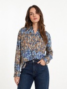 Sisley Italy koszula bluzka damska casual S XS idealna 