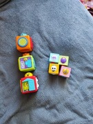 Klocki sensoryczne Fischer Price ruchome wieża 