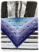 CHUSTA SZYDEŁKOWA HANDMADE PREZENT DZIEŃ BABCI