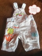 Krótkie spodenki na szelkach Mini Monsters