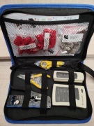 Zestaw narzędzi sieciowych VCELINK, zaciskarka RJ45 z 20 złączami G1169