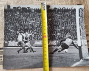 Duża fotografia RTS Widzew Łódź PRL Włodzimierz Smolarek piłka nożna 