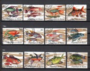 Gwinea 1971 rok Ryby seria