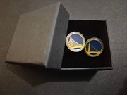 Spinki do koszuli mankietów Golden State Warriors NBA nowe