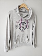 Bluza damska szara bluza bez kaptura z bawełny S 36