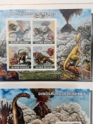 Gwinea Bissau 2008 Mi 3854-7  ark  dinozaury   idealna  pozycja