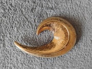 Elegancka, duża broszka