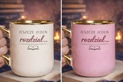 Kubek dla miłośników książek Jeszcze jedenrozdział prezent personalizowany 