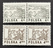 Fi 2390 - 2391** Polski drzeworyt ludowy XVI w. - w parkach L1293