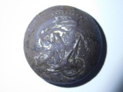 Guzik liberyjny hrabiowski z poł. XIX w.