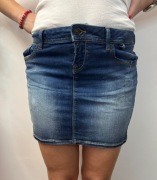 Krótka spódnica jeansowa spódniczka mini jeans stretch LTB rozmiar S 36