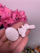10 szt Figurki Wielkanoce DIY dla dzieci/ ozdoba gipsowa