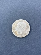 10 ZŁOTYCH 1932 GŁOWA KOBIETY (POLONIA) - SREBRNA MONETA II RP