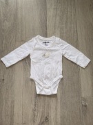 Body niemowlęce długi rękawek białe owieczka So Cute r62