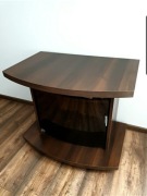 Brązowa szafka rtv, płyta mdf