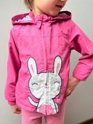 Wiatrówka ocieplona Cool Club Smyk kurtka przejściowa 98-104 cm różowa