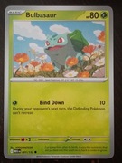 Bulbasaur 001/132 Karta POKEMON TCG Mega evolution